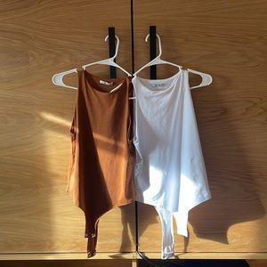 Bodysuit bundle!! Both Size: L Only worn once!!